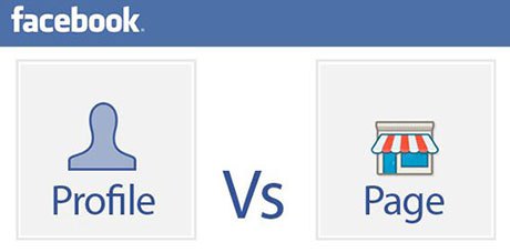 facebook page vs profile